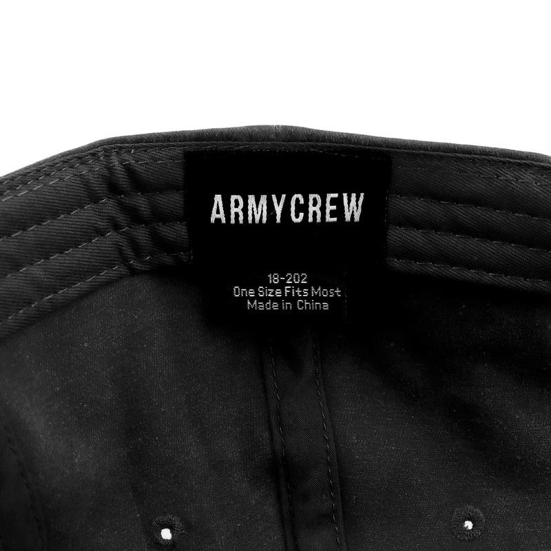 Armycrew XXL Oversize Big Washed Cotton Pigment Dyed Unstructured Baseball Cap - Black - Image 4